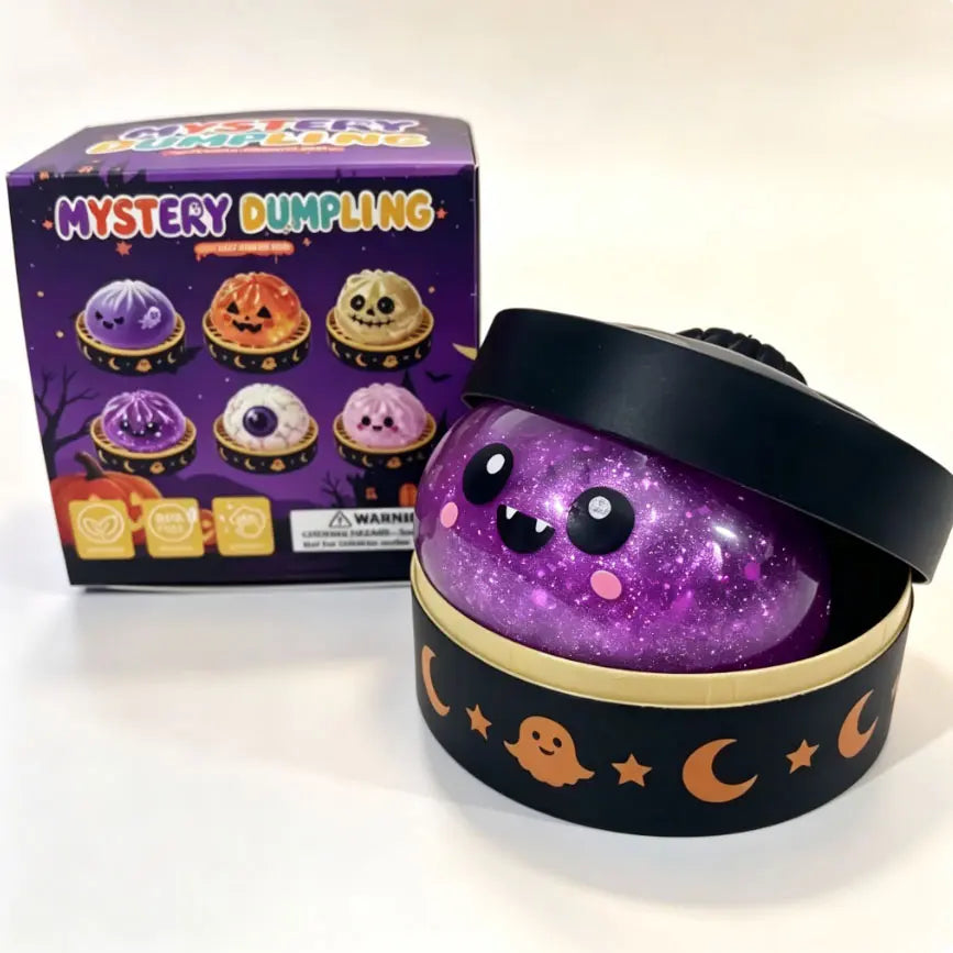 Halloween Themed Maruko Ghost Squeeze Toy Set - Portable Stress Relievers, Ideal for Party Favors and Seasonal Gifts