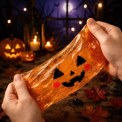 Halloween Themed Maruko Ghost Squeeze Toy Set - Portable Stress Relievers, Ideal for Party Favors and Seasonal Gifts