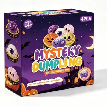 Halloween Themed Maruko Ghost Squeeze Toy Set - Portable Stress Relievers, Ideal for Party Favors and Seasonal Gifts